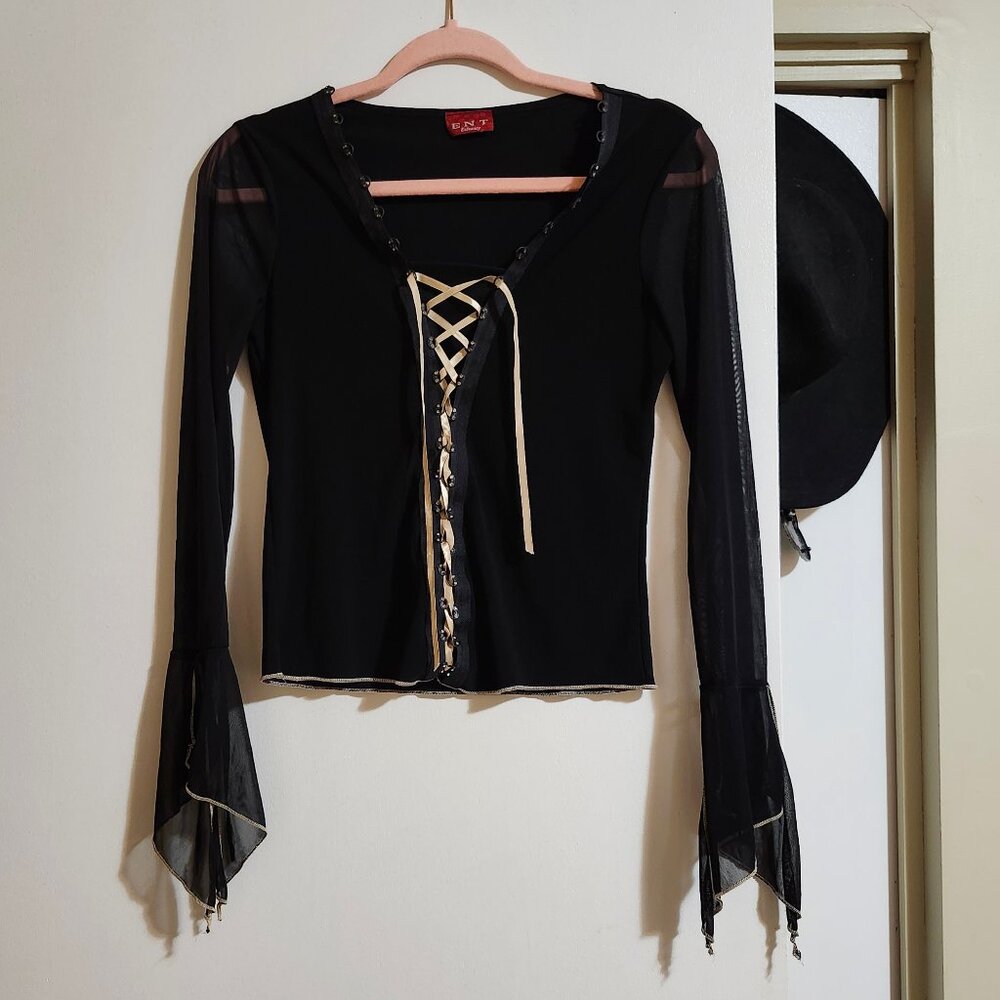 Vintage Amazing Gothic Renaissance Top